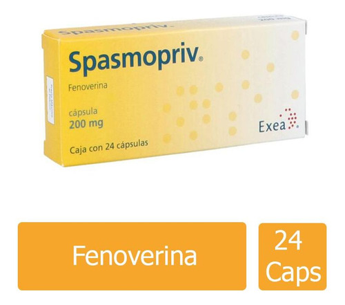 Spasmopriv 200 Mg Caja Con 24 Tabletas