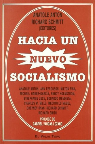 Hacia Un Nuevo Socialismo, De Anton, Schmitt. Editorial El Viejo Topo, Edición 1 En Español