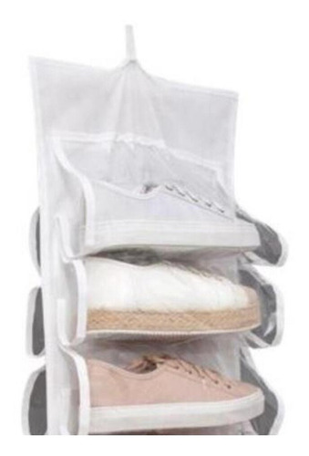 Sapateira Vertical Transparente Cabide 9 Pares De Sapato