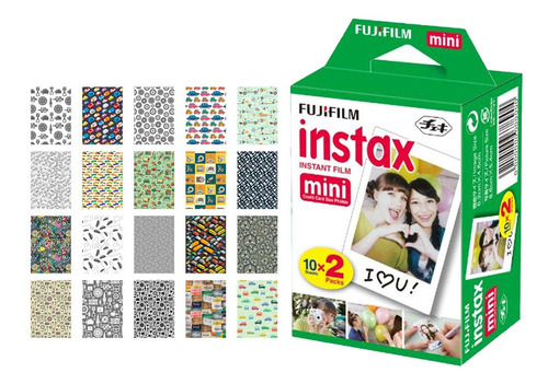 Fujifilm Instax Mini Instant (20 Exposiciones) + Marco Para