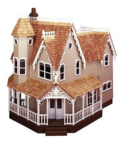 Greenleaf Pierce Dollhouse Kit - 1 Pulgada Escala.