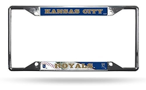 Rico Industrias Mlb Kansas City Royals License Plate Frame F