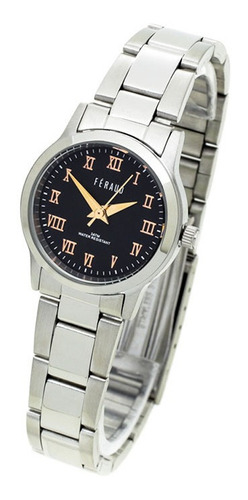 Reloj Feraud Mujer Lf205 L - Metal Wr30 Números Romanos