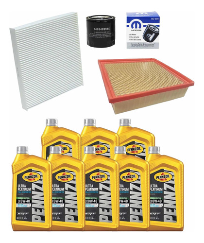 Kit Mantención Jeep Grand Cherokee 6.4 Aceite Filtros