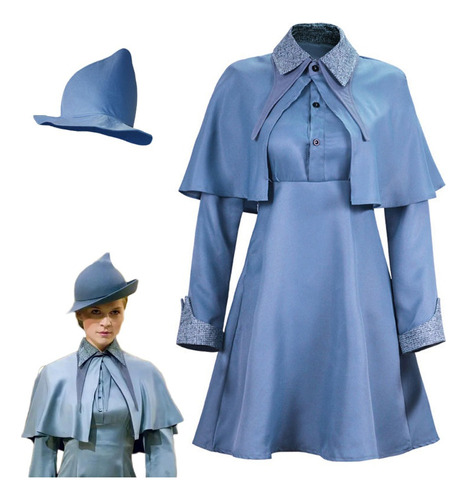 Disfraz De Fleur Delacour Harry Potter Para Niña Conjunto