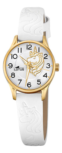 Reloj 18574/f Lotus Blanco Mujer Revival