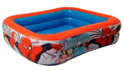 Piscina Inflable Rectangular 200x150x50 Cm Bestway Spiderman