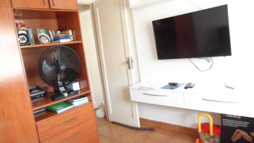 Apartamento Com 3 Dormitórios À Venda, 98 M² Por R$ 335.000,00 - Boqueirão - Santos/sp - Ap5886