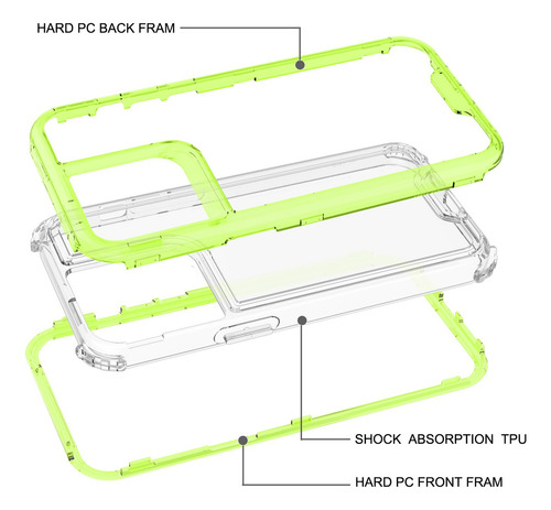 -funda Protector Uso Rudo 3 En 1 Para Samsung .