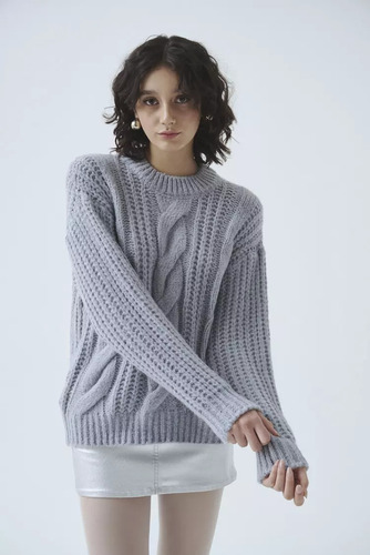 Sweater Tejido De Punto Invierno Miks Mujer Sweet