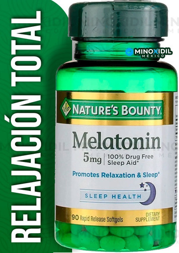 Melatonina Premium 5 Mg Super Rapida Absorción 90 Softgels 