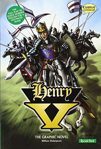 Henry V La Novela Grafica Texto Rapido Ingles Americano