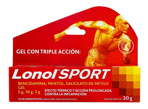 Lonol Sport Gel Efecto Térmico 30g