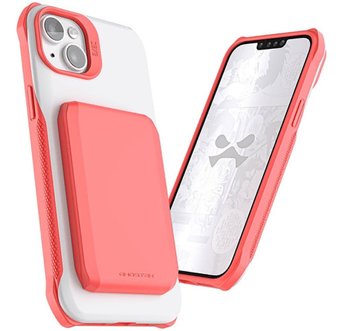 . Funda Ghostek Exec Para iPhone 14 Plus Rosa Con Porta 