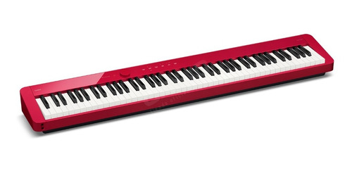 Imagen 3 de 8 de Piano Casio Digital Privia Px-s1100 Rojo