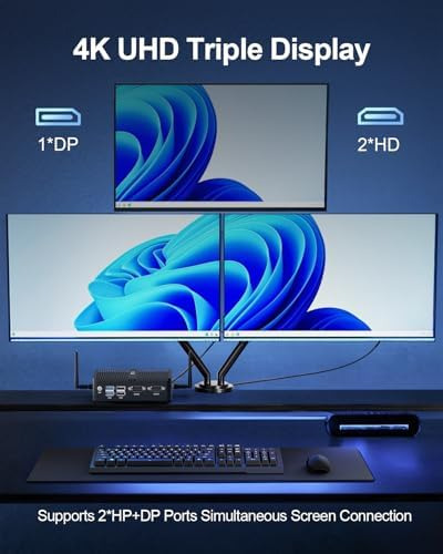 Histton Mini Pc N100, Intel Alder Lake Nghz), 8gb Ddr4 Ram 2