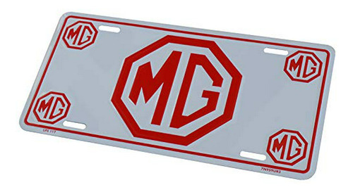 Placa De Matrícula Triple-c Mg - Mgb Y Midget