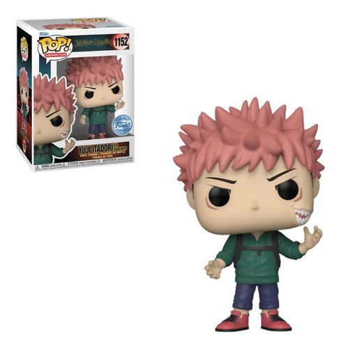 Yuji Itadori Con Boca De Sukuna Exclusivo Funko Pop Jujutsu 