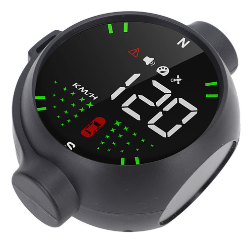 Velocímetro Gps Digital Universal Hud Para Parabrisas De Coc