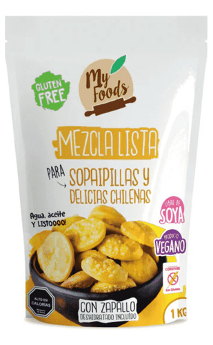 My Foods Mezcla Sopaipilla Sin Gluten 1 Kg