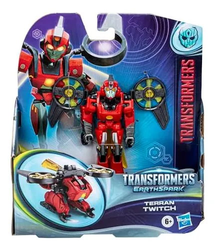 Transformers Earthspark Warrior Class Terran Twitch Figura 5