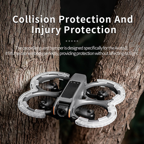 Anillo De Parachoques Hueco Transparente For Dji Avata2