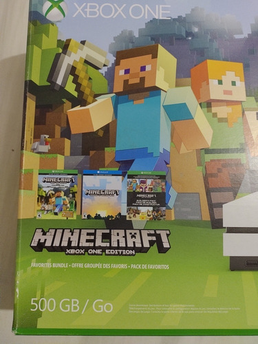 Xbox One - Edición Limitada - Minecraft 500gb
