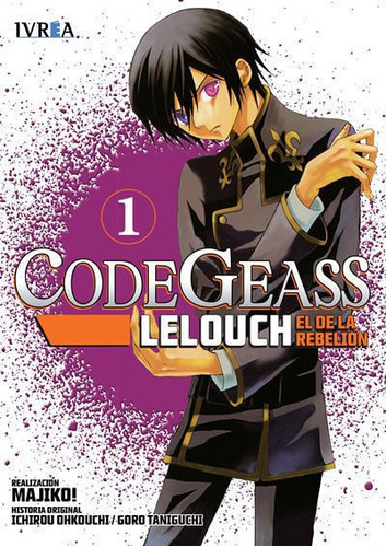 Manga, Code Geass Lelouch Vol. 1 / Ivrea