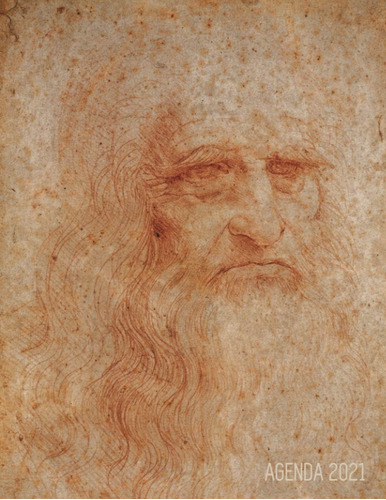 Libro: Leonardo Da Vinci Agenda Diaria 2021: Autorretrato | 