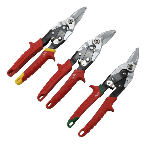 Kit Tijeras Aviador Corte Recto Izq Der 48224533 Milwaukee