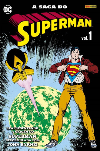 A Saga do Superman Vol. 1, de Byrne, John. Editora Panini Brasil LTDA, capa mole em português, 2021