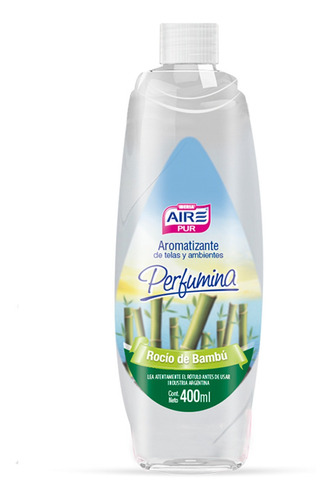 Aromatizante Textil Repuesto Perfumina Aire Pur Rocio Bambu