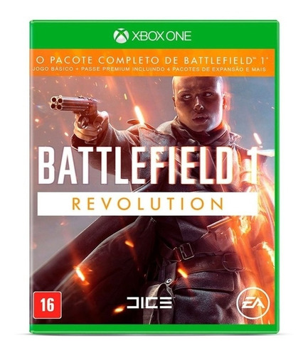 Battlefield 1 Revolution - Xbox One Midia Fisica Português