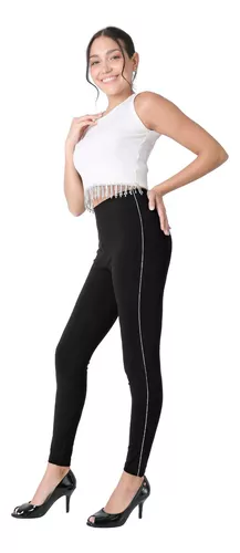 Leggins Casual Mujer Negro Stfashion 54404804 en 2023