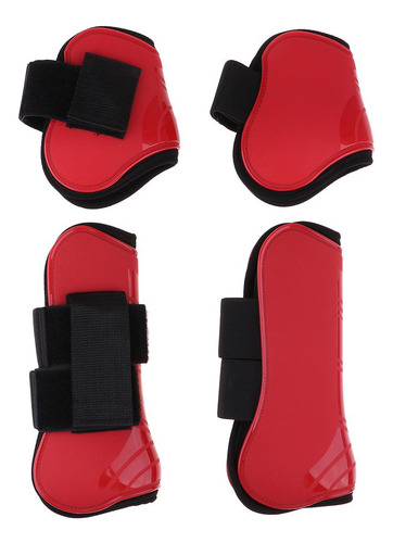 2 Pares Patas Botas Frente Trasero Accesorios De Rojo