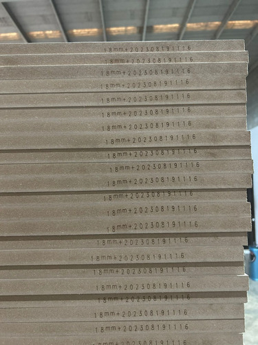 Mdf 18mm 1.22 X 2.44 M Panel Muebles Corte Grabado Laser