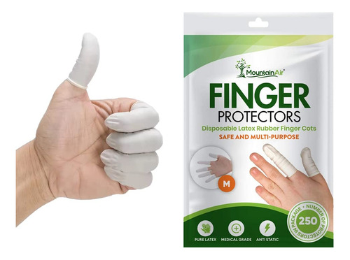 Cunas Para Dedos Protectores De Dedos Desechables Cubier