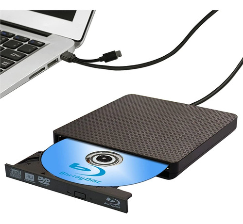 Unidad Blu Ray Externa Reproductor De Dvd/bd Lectura/escritu