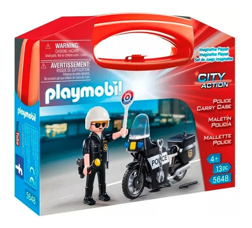 Playmobil 5648 Maletin Policia