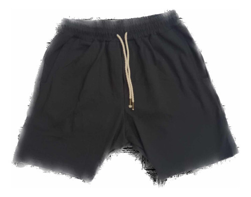 Short De Algodón Rustico Por Talles