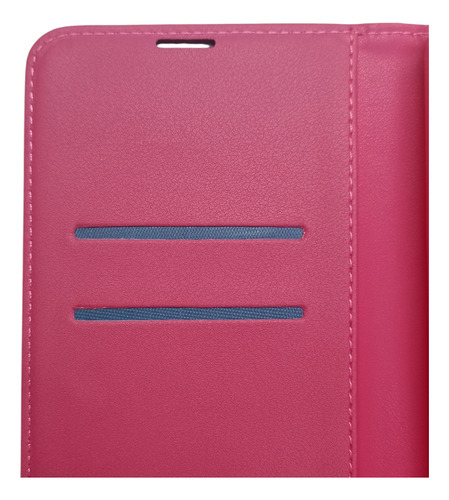 Funda Ejecutiva Agenda Tipo Libro Para Samsung A16 A165 Fucsia Flip Cover