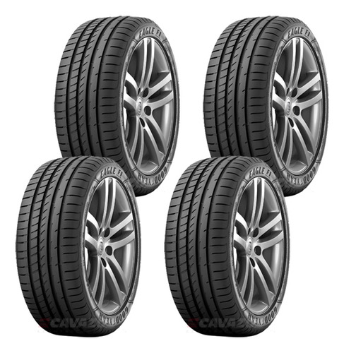 Paquete De 4 Llantas 255/40 R18 Goodyear Eagle F1 Asymmetric