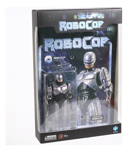 Hiya Toys Robocop: Robocop Exquisite Mini Escala 1:18 De 4 P