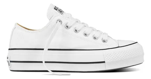 Tenis Converse Chuck Taylor All Star Platform Mujer-blanco