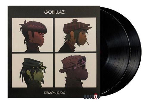 Demon Days - Gorillaz - 2 Lp 's Vinyl - Nuevo