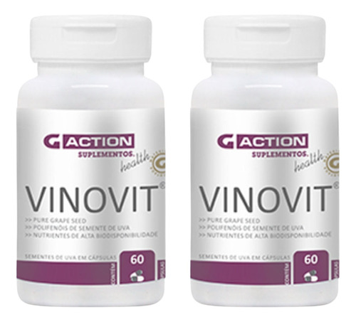 Promoção 2 - Vinovit - 60 Cáps G-action