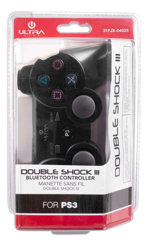 Joystick Bluetooth Para Playstation 3 Ultra Black