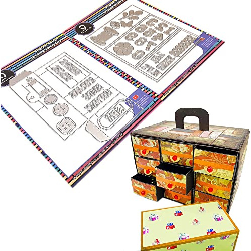Troqueles De Caja De Estuche De Regalo De Metal, Troque...