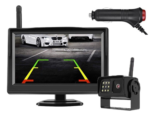 Cámara Atrás Remolque Pickup Camper Sistema De Monitoreo