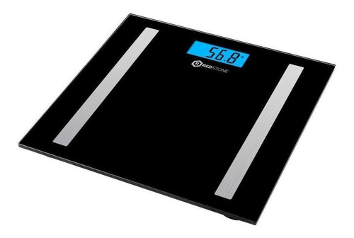 Balança corporal digital Redstone BPRED0010 preta, até 180 kg